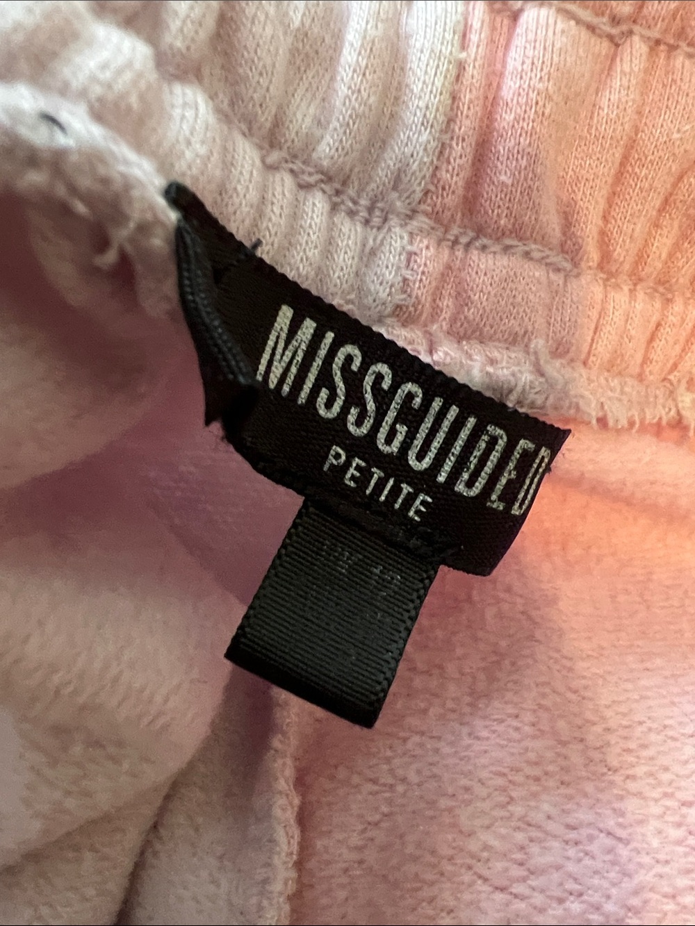 Pink Color Block Sweats - Picture 5 of 6